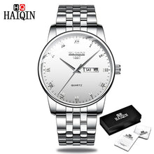 Load image into Gallery viewer, HAIQIN Gold Men's watches Fashion Mens watches