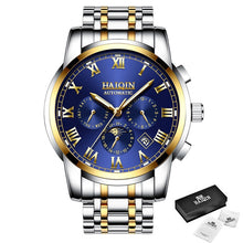 Load image into Gallery viewer, HAIQIN New Luxury Automatic Mechanical Business Watches Men