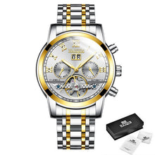 Load image into Gallery viewer, HAIQIN Men Watch 2019 Top Brand Automatic Mechanical Bussiness Watch Men