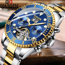 Load image into Gallery viewer, Mens Watches HAIQIN New Luxury Brand Automatic Machinery Watch Men