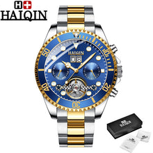 Load image into Gallery viewer, Mens Watches HAIQIN New Luxury Brand Automatic Machinery Watch Men
