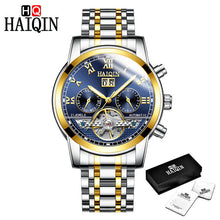Load image into Gallery viewer, 2019 HAIQIN Brand Men's Watch Automatic Mechanical Bussiness Watch Men