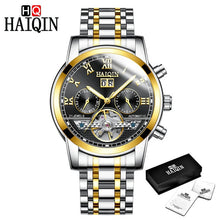 Load image into Gallery viewer, 2019 HAIQIN Brand Men's Watch Automatic Mechanical Bussiness Watch Men