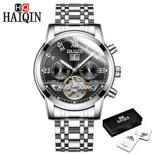Load image into Gallery viewer, 2019 HAIQIN Brand Men's Watch Automatic Mechanical Bussiness Watch Men