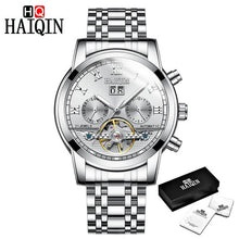 Load image into Gallery viewer, 2019 HAIQIN Brand Men's Watch Automatic Mechanical Bussiness Watch Men