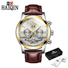 Load image into Gallery viewer, 2019 HAIQIN Brand Men's Watch Automatic Mechanical Bussiness Watch Men