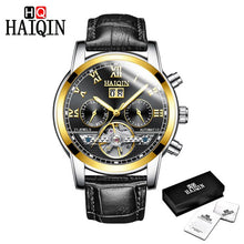 Load image into Gallery viewer, 2019 HAIQIN Brand Men's Watch Automatic Mechanical Bussiness Watch Men