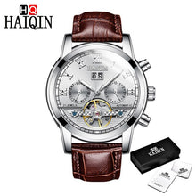 Load image into Gallery viewer, 2019 HAIQIN Brand Men's Watch Automatic Mechanical Bussiness Watch Men