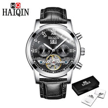 Load image into Gallery viewer, 2019 HAIQIN Brand Men's Watch Automatic Mechanical Bussiness Watch Men