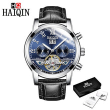 Load image into Gallery viewer, 2019 HAIQIN Brand Men's Watch Automatic Mechanical Bussiness Watch Men